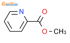2-吡啶甲酸甲酯结构式图片|2459-07-6结构式图片