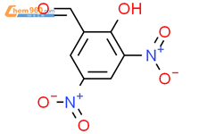 3,5-二硝基水杨醛结构式图片|2460-59-5结构式图片