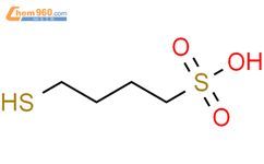 4-巯基-1-丁磺酸结构式图片|24687-42-1结构式图片