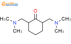 Cyclohexanone,2,6-bis[(dimethylamino)methyl]-结构式图片|2478-21-9结构式图片