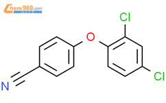 4-(2,4-dichlorophenoxy)benzonitrile结构式图片|24789-52-4结构式图片