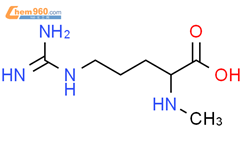 L-精氨酸，N2-甲基结构式图片|2480-28-6结构式图片