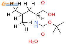 L-亮氨酸-d10-N-t-BOC H2O结构式图片|2483831-34-9结构式图片