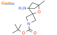 4'-​氨基-​1'-​甲基-​螺环[氮杂环丁烷-​3,​3'-​[2]​氧杂双环[2.1.1]​己烷]​-​1-​羧酸 1 ,​1-​二甲基乙基酯结构式图片|2490405-98-4结构式图片