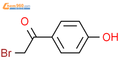 α-溴代对羟基苯乙酮结构式图片|2491-38-5结构式图片