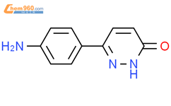 6-(4-氨基苯基)哒嗪-3(2H)-酮结构式图片|24912-35-4结构式图片