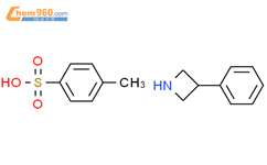3-苯基氮杂环丁烷甲苯磺酸盐结构式图片|2493200-72-7结构式图片