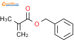 甲基丙烯酸苄酯结构式图片|2495-37-6结构式图片