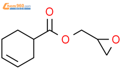 3-环己烯-1-羧酸环氧乙烷基甲酯结构式图片|2495-43-4结构式图片