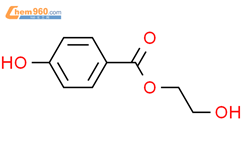4-羟基苯甲酸-2-羟基乙酯结构式图片|2496-90-4结构式图片