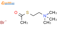 硫代溴代乙酰胆碱结构式图片|25025-59-6结构式图片