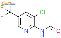 Formamide, N-[3-chloro-5-(trifluoromethyl)-2-pyridinyl]-结构式图片|250261-40-6结构式图片