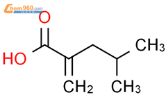 2-异丁基丙烯酸结构式图片|25044-10-4结构式图片