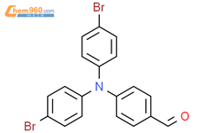 4-[双(4-溴苯基)氨基]苯甲醛结构式图片|25069-38-9结构式图片