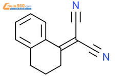 2-(3,4-二氢萘-1(2H)-亚基)丙二腈结构式图片|2510-03-4结构式图片