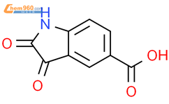 靛红-5-羧酸结构式图片|25128-32-9结构式图片