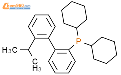 2-(二环己基膦)-2-异丙基联苯结构式图片|251320-85-1结构式图片