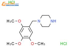 1-​[(2,​4,​5-​三甲氧基苯基)甲基]​-​哌嗪 二盐酸盐结构式图片|2518359-32-3结构式图片