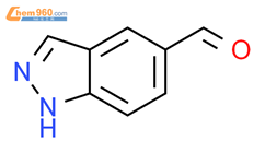 吲唑-5-甲醛结构式图片|253801-04-6结构式图片