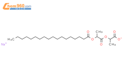 O-十八烷酰乳酸钠结构式图片|25383-99-7结构式图片