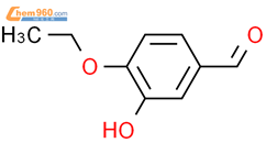 4-乙氧基-3-羟基苯甲醛结构式图片|2539-53-9结构式图片