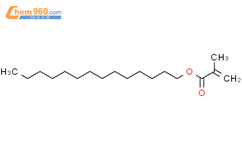 甲基丙烯酸十四酯结构式图片|2549-53-3结构式图片