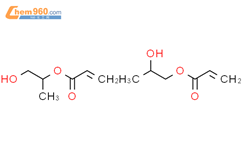 丙烯酸羟丙酯结构式图片|25584-83-2结构式图片