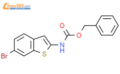 N-(6- 溴苯并[b] 噻吩-2-基)-氨基甲酸苯甲酯结构式图片|2570190-27-9结构式图片