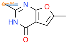 2,6-二甲基糠[2,3-d]嘧啶-4-醇结构式图片|25716-54-5结构式图片