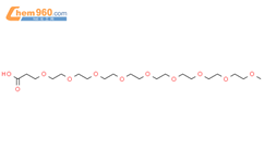 m-PEG9-acid结构式图片|2576495-35-5结构式图片