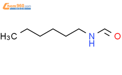 N-甲酰基正己胺结构式图片|2591-78-8结构式图片