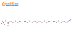 Azido-PEG7-t-butyl ester结构式图片|2596867-40-0结构式图片