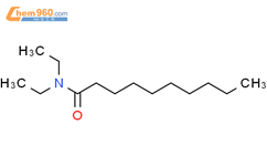 N,N-二乙基癸酰胺结构式图片|2602-61-1结构式图片