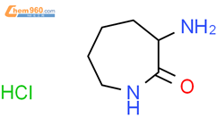 S-3-氨基2-己内酰胺盐酸盐结构式图片|26081-07-2结构式图片