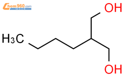 2-正丁基丙烷-1,3-二醇结构式图片|2612-26-2结构式图片