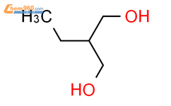 2-乙基-1,3-丙二醇结构式图片|2612-29-5结构式图片