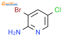 2-氨基-3-溴-5-氯吡啶结构式图片|26163-03-1结构式图片