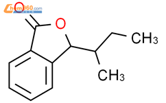 3-(1-甲基丙基)-1(3H)-异苯并呋喃酮结构式图片|261783-87-3结构式图片