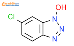 6-氯-1-羟基苯并三氮唑结构式图片|26198-19-6结构式图片