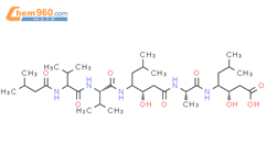 抑肽素结构式图片|26305-03-3结构式图片