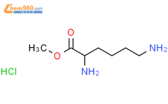 L-赖氨酸甲酯盐酸盐结构式图片|26348-70-9结构式图片