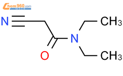 N,N-二乙基氰基乙酰胺结构式图片|26391-06-0结构式图片