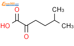 5-methyl-2-oxoHexanoic acid结构式图片|26395-06-2结构式图片