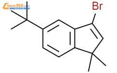 3-溴-5-(1,1-二甲基乙基)-1,1-二甲基-1H-茚结构式图片|2648754-46-3结构式图片