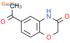 6-乙酰基-2H-1,4-苯并噁嗪-3-酮结构式图片|26518-71-8结构式图片