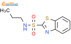 2-Benzothiazolesulfonamide,N-propyl-结构式图片|2655-43-8结构式图片