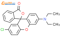 2'-氯-6'-(二乙氨基)荧烷结构式图片|26567-23-7结构式图片