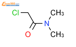 2-氯-N,N-二甲基乙酰胺结构式图片|2675-89-0结构式图片