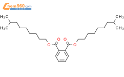 邻苯二甲酸二异癸酯结构式图片|26761-40-0结构式图片