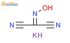 Propanedinitrile, (hydroxyimino)-, potassium salt结构式图片|26816-07-9结构式图片